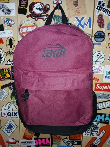 Mochila lakai nova cor vinho
