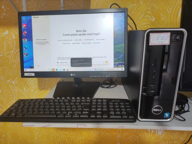 COMPUTADOR DELL I3 8GB SSD 120 GB  COMPLETO MONITOR MOUSE E TECLADO