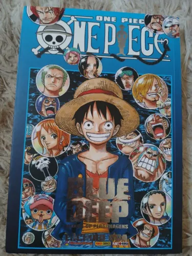 Databook One Piece Blue Deep