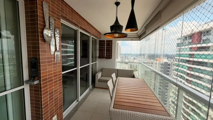 CONDOMÍNIO AUTHENTIC ADRIANÓPOLIS- APTO MOBILIADO 140M²