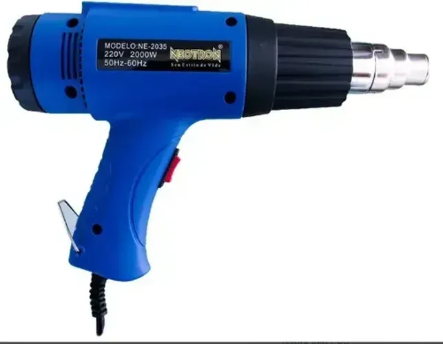SOPRADOR TERMICO NEOTRON 2000W 220V C/2 TEMPERATURAS 400C E 600C