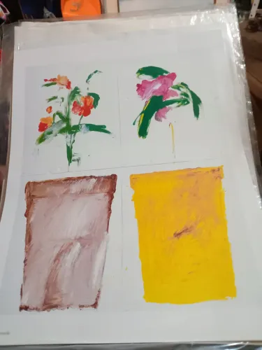 COLECIONADORES Conjunto de Quadros Abstratos - Arte para sua Casa