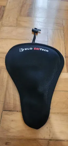 Assento em gel grande de Bicicleta Velo Tech