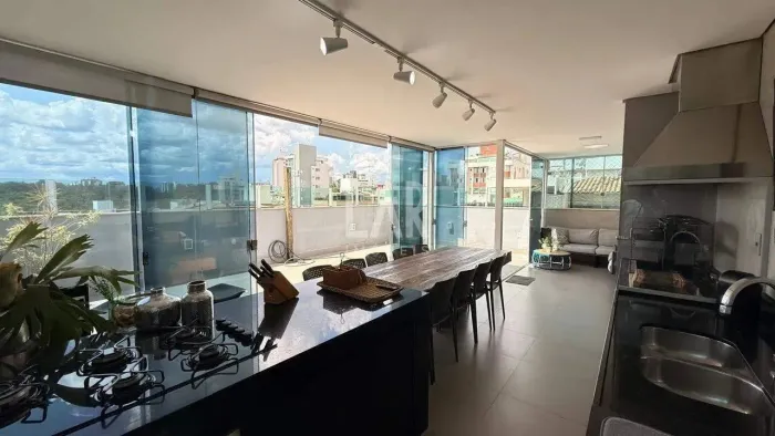 Cobertura à venda, 3 quartos, 1 suíte, 3 vagas, Castelo - Belo Horizonte/MG