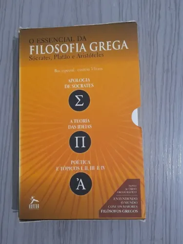 Essencial da Filosofia Grega - Box 3 Livros Capa comum 