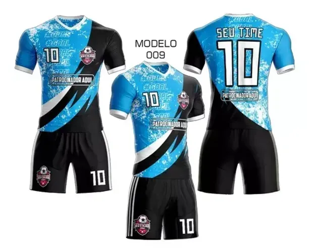 Padrão Uniforme de Futebol Personalizado