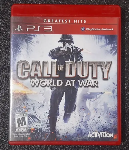 Call of duty world at war ps3 semi-novo