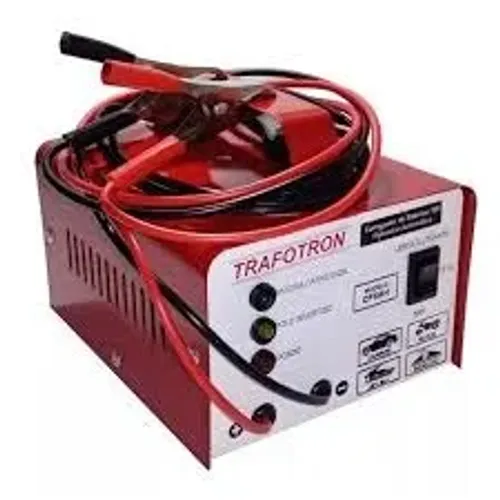 Carregador De Bateria Cf5 12v Carro Moto Barco Estacionária