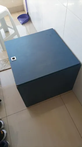 Móvel organizador azul
