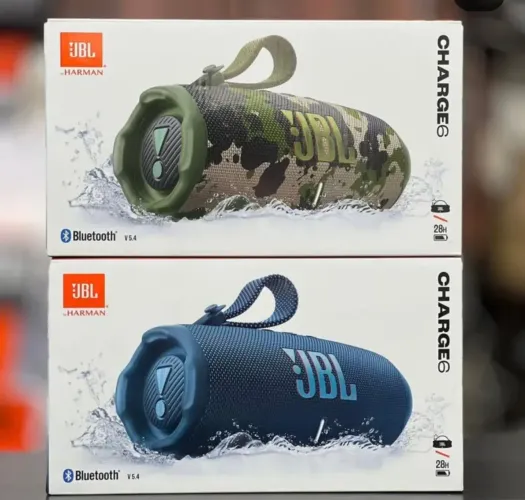 Jbl charge 6 Lacrado 1 ano garantia