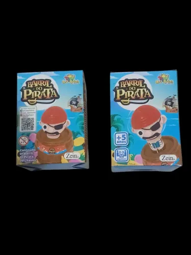 BARRIL DO PIRATA +5ANOS CONTÉM 1BARTIL 01 PIRATA 09 CHAVES
