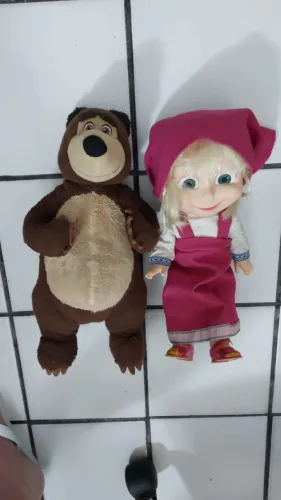 Boneco Masha e o Urso original