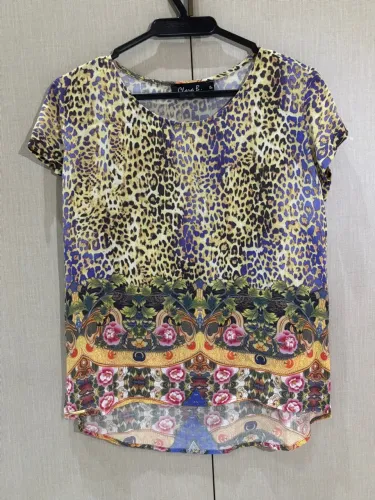 Blusa Clara B estampada
