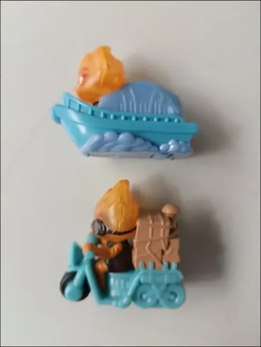 Colecionáveis Elementos - Faísca Monotrilho / Faísca Scooter - McDonald's 2023