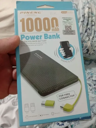 Carregador Portátil Power Bank 10000mAh Pineng