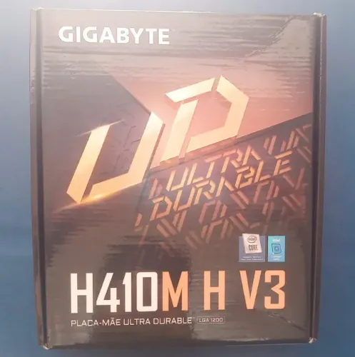 PLACA MÃE H410M H V3 ULTRA DURABLE NOVO LACRADO FRETE GRÁTIS PARA MACEIÓ
