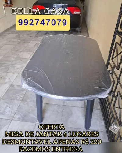 MESA JANTAR MONACO TTZA ENTREGO HOJE