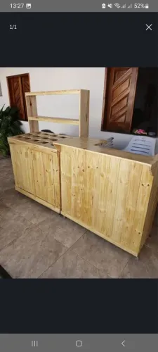 Balcão Açaí e caixa