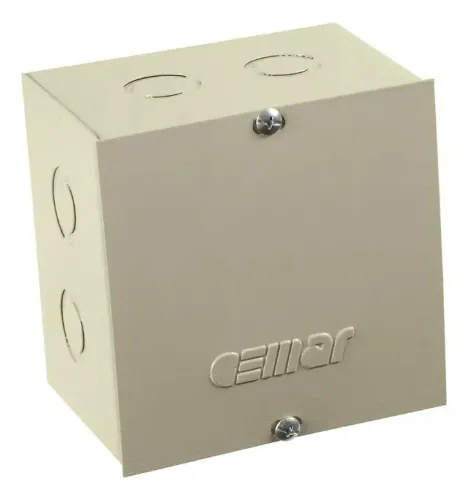 Caixa de passagem elétrica 102 x 102 x 82