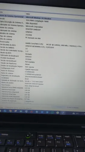 Notebook lenovo trink pad 410