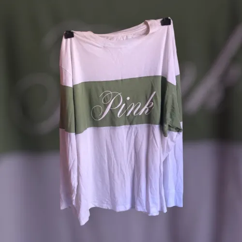 Conjunto pijama vitória secretes original feminino camiseta de algodão 