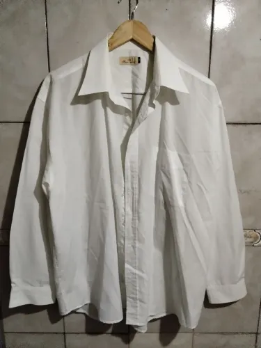 Camisa Social Harrington Branca Clássica masculina