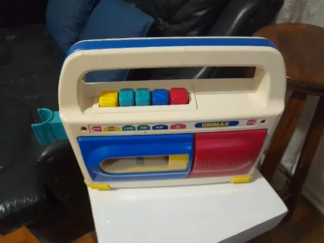 Toca Fitas Unimax Toys, não testado, ler a descrição 