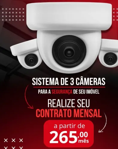 KIT SISTEMA DE SEGURANÇA ELETRÔNICA