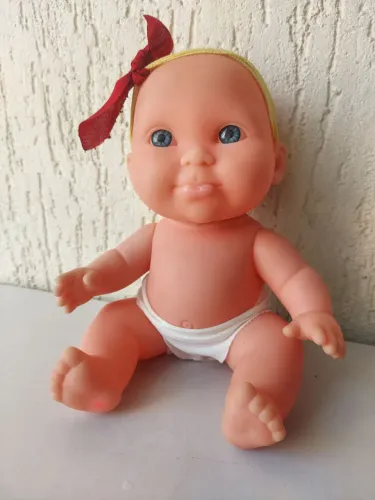 Boneca colecionável vinil Rauber 25 cm