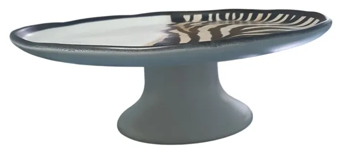 Boleira de Cerâmica Zebra HD Scalla