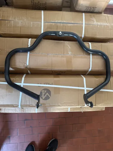 Mata cachorro/protetor Harley Davidson mustache fat boy ou Brekaut até 2017