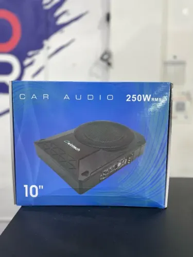 Subwoofer Slim Wintech 10'' - 250 W RMS - Caixa de grave