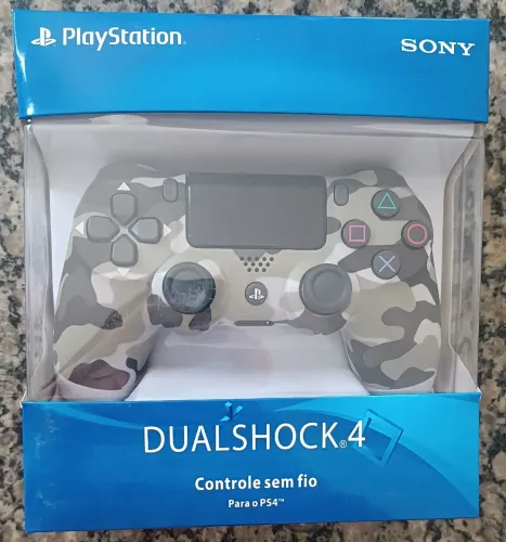 Controle PS4 Sem Fio - Camuflado