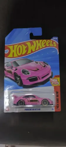 Porsche 911 rosa hot wheels