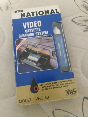 Fita cassette de limpeza VHC-501 - Inter National