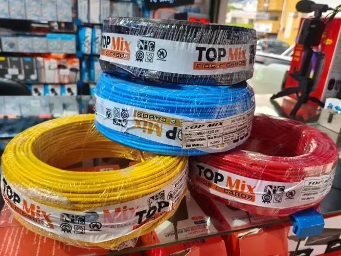 FIO FLEXÍVEL 2,5MM ROLO 100M (HONESTIDADE E QUALIDADE JK ELETRÔNICOS) )
