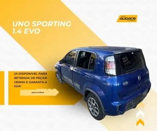 Sucata Uno Sporting 1.4 EVO