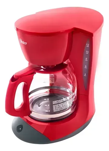 Cafeteira Oster Red Cuisine 1,8l 36 xicaras