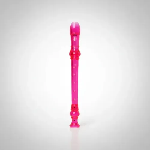 Flauta Doce Infantil Spring Kids Spk-031 Rosa Rosa-chiclete