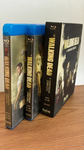 Bluray The Walking Dead 1ª 2ª e 3ª Temporadas