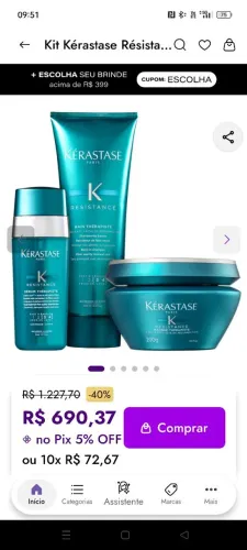 Kit Kérastase teraphiste 