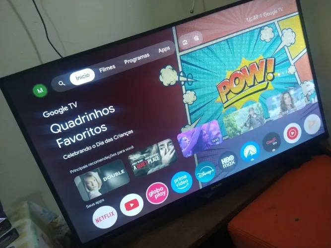 Vendo essa televisão 32 wemart polegadas, zerada, nenhum defeito / motivo ganhei outra