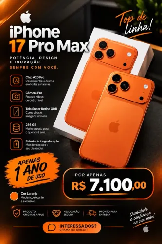 iPhone 17 pro Max 256gb