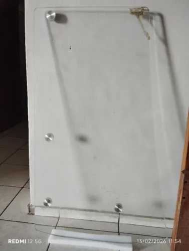 Mesa de vidro (tampo)