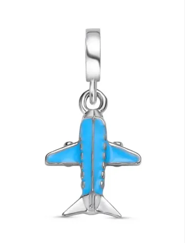 Pingente Vivara Life Avião Original. Jóia em prata 925.