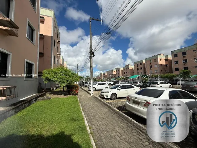 Apartamento para Venda em Maceió, Serraria, 3 dormitórios, 1 suíte, 2 banheiros, 2 vagas
