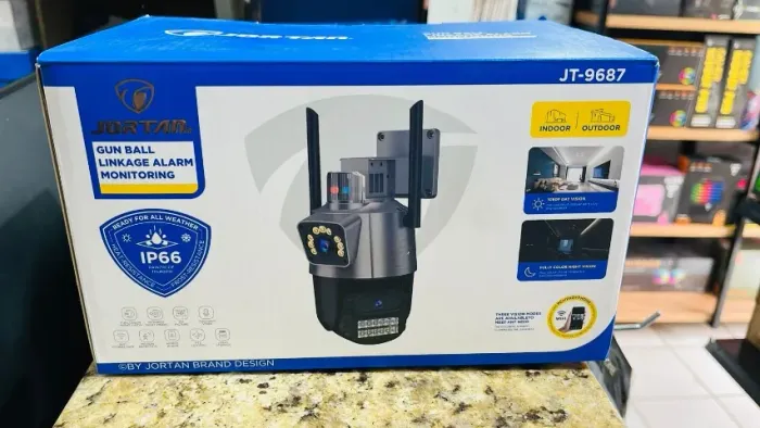 Câmera duas lentes nova 12x no cartão