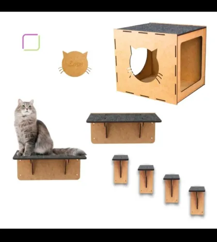 Playground Gatos 7 peças