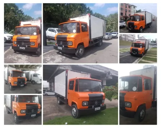 Caminhão freio a ar e direção hidráulica disponível venda 