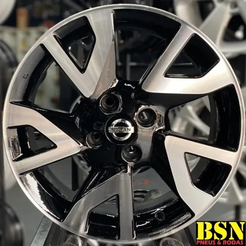 JOGO DE RODAS NISSAN KICKS ARO 16 4x100 ORIGINAIS Kicks/versa/march/gm/vw/renault